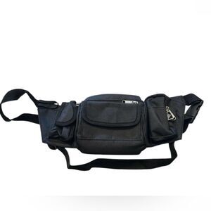 Vintage Eastport Fanny Pack Black
